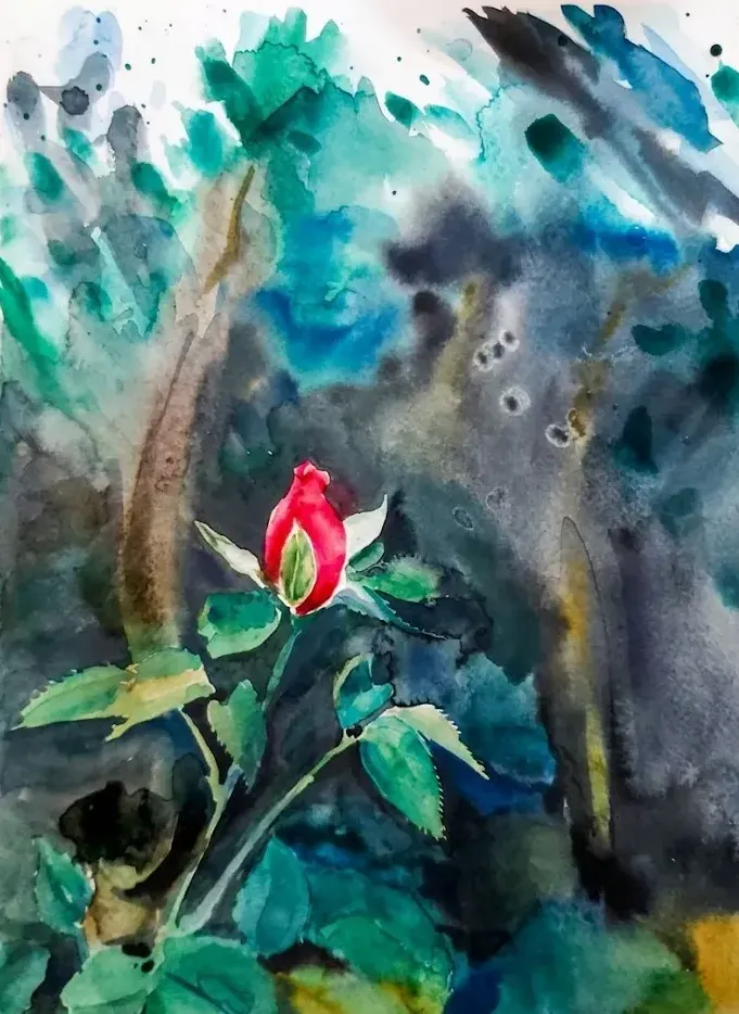 Quiet nature landscape